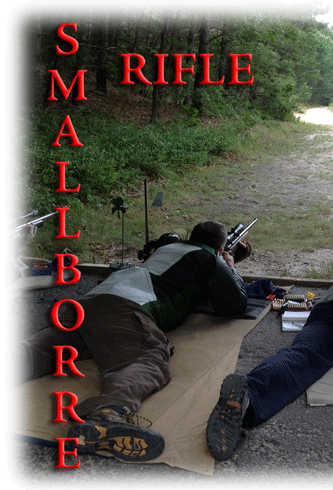 A photo of a smallbore rifle competition.